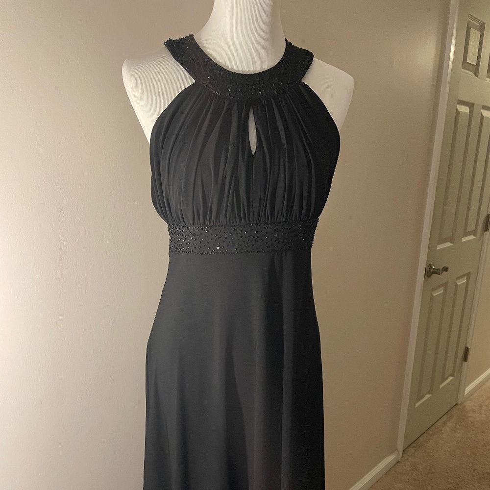 Black cocktail dress